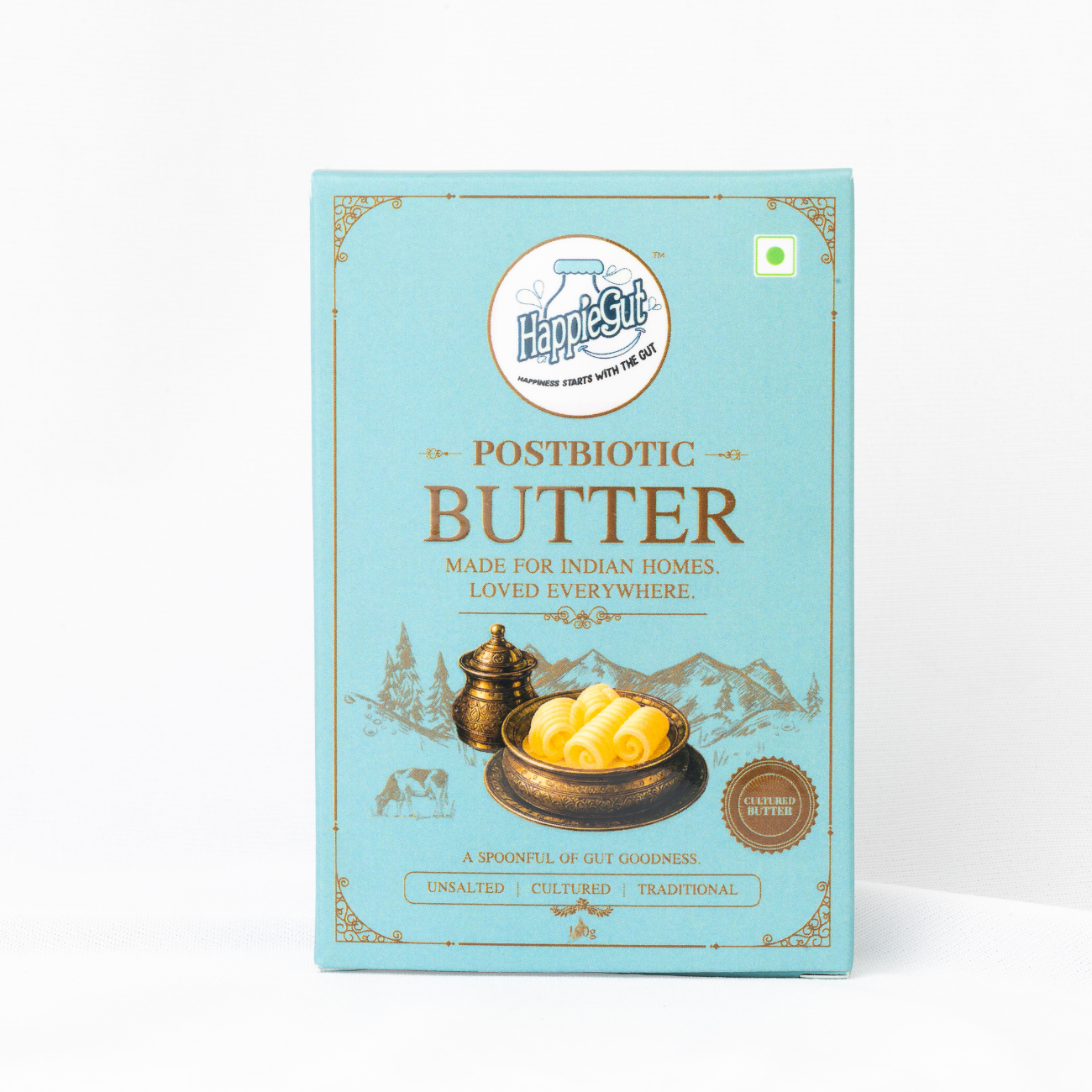 HappieGut Postbiotic Butter — Cultured Goodness, Crafted for Daily Delight